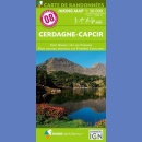 Pireneje (8). Cerdagne-Capcir. Mapa turystyczna 1:50 000.