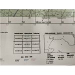 Płaska N-34-083-A,B. Mapa topograficzna 1:50 000 Układ UTM