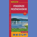 Pogórze Rożnowskie. Mapa turystyczna 1:50 000.
