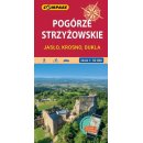 Pogórze Strzyżowskie. Okolice Jasła, Krosna i Dukli. Mapa turystyczna 1:50 000.