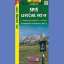 1109 Spisz, Góry Lewockie (Spiš. Levočské vrchy). Mapa turystyczna 1:50 000