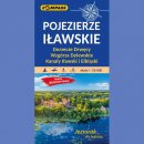 Pojezierze Iławskie. Mapa turystyczna 1:50 000 laminowana