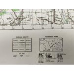 Połaniec M-34-055-C,D. Mapa topograficzna 1:50 000. Układ UTM