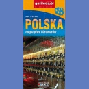 Polska. Mapa piwa i browarów 1:875 000.