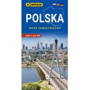 Polska. Mapa samochodowa 1:650 000.