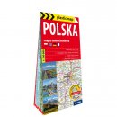 Polska. Mapa samochodowa laminowana 1:700 000. plastic map