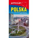 Polska. Mapa samochodowo-krajoznawcza 1:650 000 foliowana