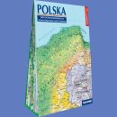 Polska ogólnogeograficzno-administracyjna. Mapa składana 1:1 000 000 XXL.