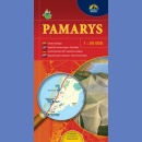 Pomorze (Pamarys). Mapa turystyczna 1:50 000.