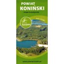 Powiat koniński. Mapa turystyczna 1:75 000.