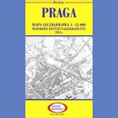 Praga. Plan 1:25 000. Reedycja WIG