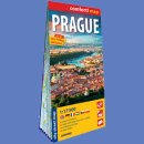 Praga (Prague). Plan 1:17 500. comfort! map