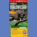 Puszcza Białowieska. Mapa turystyczna laminowana 1:50 000.