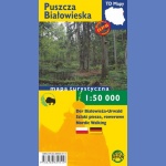 Puszcza Białowieska. Der Białowieża Urwald. Mapa turystyczna 1:50 000