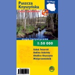 Puszcza Knyszyńska. Część zachodnia. Mapa turystyczna 1:50 000