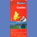 Quebec. Mapa drogowa 1:1 100 000.