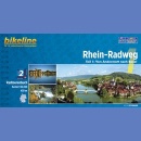 Rhein-Radweg 1: Von Andermatt nach Basel (Szlak rowerowy Renu 1: Andermatt-Bazylea). Przewodnik i atlas 1:50 000.