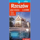 Rzeszów +3. Plany miast 1:15 000. city
