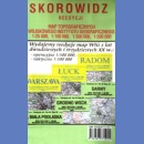 Skorowidz map topograficznych 1:25 000, 1:100 000, 1:300 000 1:500 000 WIG