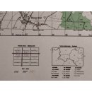 Sława M-33-009-A,B.<BR>Mapa topograficzna 1:50 000 Układ UTM