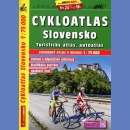 Słowacja (Cykloatlas Slovensko). Atlas rowerowy 1:75 000.