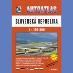 Słowacja (Slovenska Republika). Atlas samochodowy 1:150 000