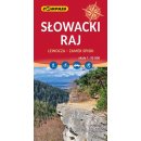 Słowacki Raj (Slovensky Raj). Mapa turystyczna 1:35 000.