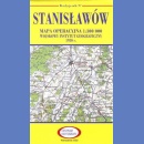 Stanisławów. Mapa Operacyjna 1:300 000. <BR>Arkusz 97 Reedycja