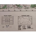 Staszów M-34-055-A,B. Mapa topograficzna 1:50 000. Układ UTM