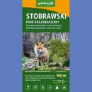 Stobrawski Park Krajobrazowy. PK Góry Opawskie. PK Góra Św. Anny. Mapa turystyczna 1:50 000/1:40 000.