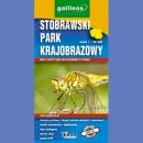 Stobrawski Park Krajobrazowy. PK Góry Opawskie. PK Góra Św. Anny. Mapa turystyczna 1:50 000/1:40 000.