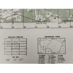 Strzegowo N-34-113-A,B. Mapa topograficzna 1:50 000. Układ UTM