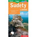 Sudety. Mapa turystyczna 1:200 000 plastik