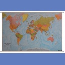 Świat polityczny. Mapa ścienna 1:20 000 000. The World Die Welt Le Monde Il Mondo
