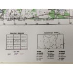 Świebodzin N-33-140-A,B. Mapa topograficzna 1:50 000 Układ UTM