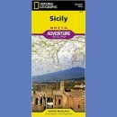 Sycylia (Sicily). Adventure Travel Map 1:225 000.