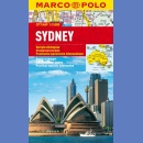 Sydney. Plan miasta 1:15 000 laminowany.