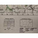 Sztum N-34-075-A,B. Mapa topograficzna 1:50 000. Układ UTM