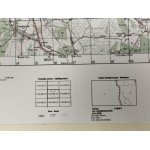 Tanowo N-33-089-A,B. Mapa topograficzna 1:50 000 Układ UTM