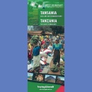Tanzania. Mapa turystyczna 1:1 500 000. 