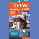 Tarnów +4. Plan miasta 1:15 000