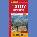 Tatry Polskie. Mapa turystyczna 1:30 000.