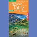 Tatry. Zakopane. Mapa turystyczna 1:20 000 laminowana