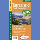 Tatrzański Park Narodowy. Mapa turystyczna 1:33 000.