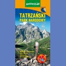 Tatrzański Park Narodowy. Mapa turystyczna 1:27 500 laminowana.