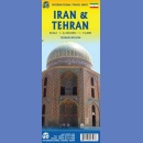 Teheran. Iran. Plan miasta 1:15 000. Mapa 1:2 350 000.