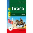 Tirana. Plan miasta 1:10 000. Wodoodporny.