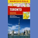 Toronto. Plan miasta 1:15 000 laminowany.