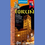 Toruń. Plan miasta 1:12 500