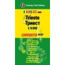 Triest (Trieste). Plan kieszonkowy 1:8 000.
